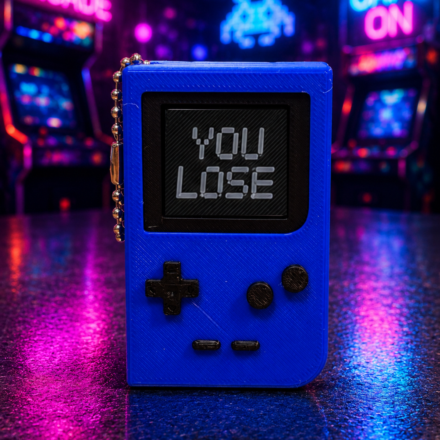 8-Bit Gaming  | 3D Printed Clicker Keychain