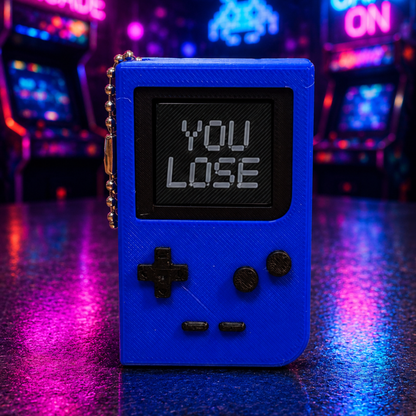 8-Bit Gaming  | 3D Printed Clicker Keychain