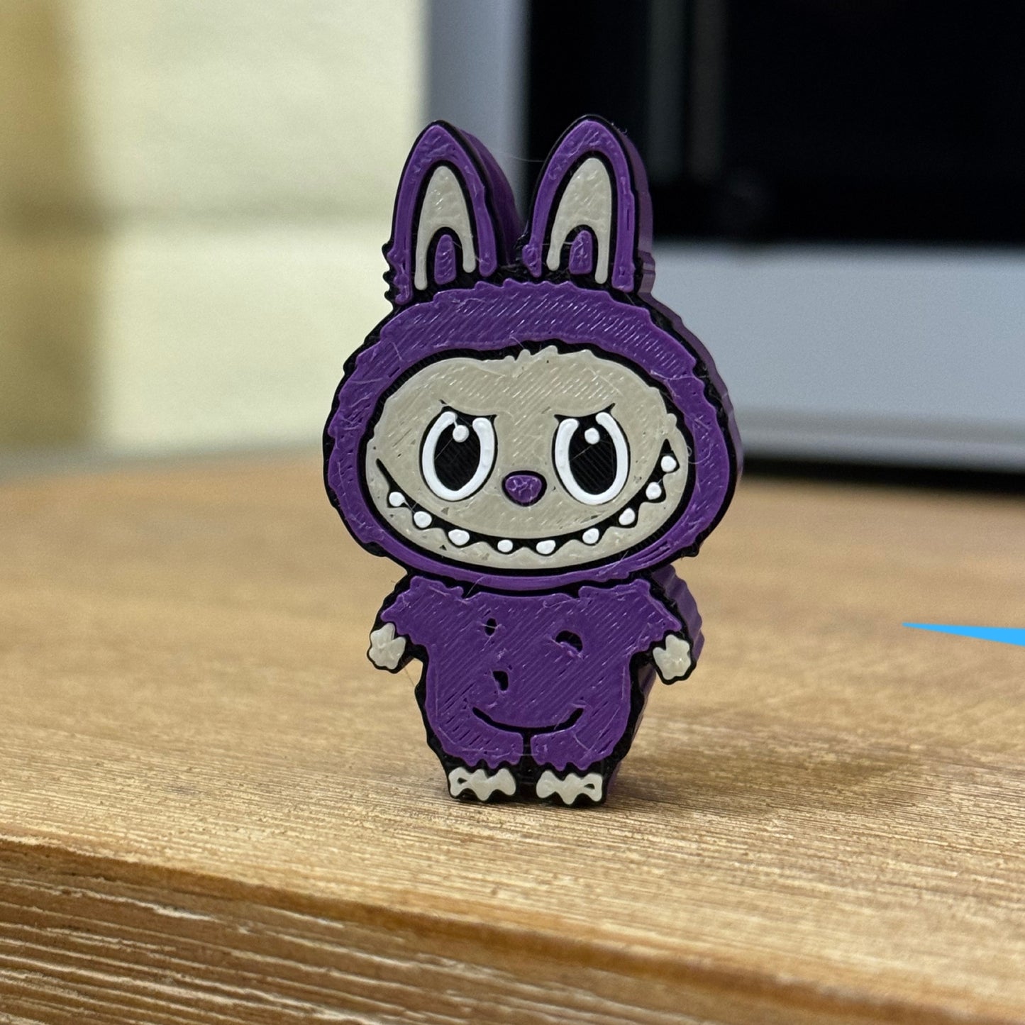 Fluffy Friend 3D Printed Straw Topper