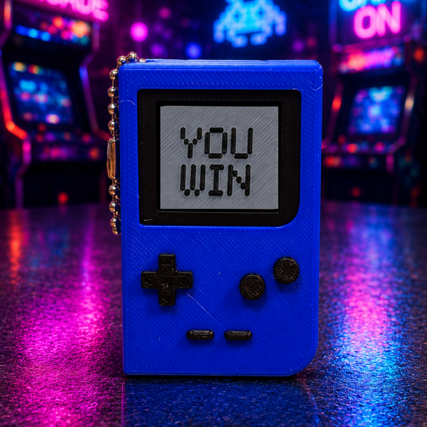 8-Bit Gaming  | 3D Printed Clicker Keychain