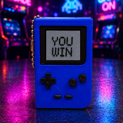 8-Bit Gaming  | 3D Printed Clicker Keychain