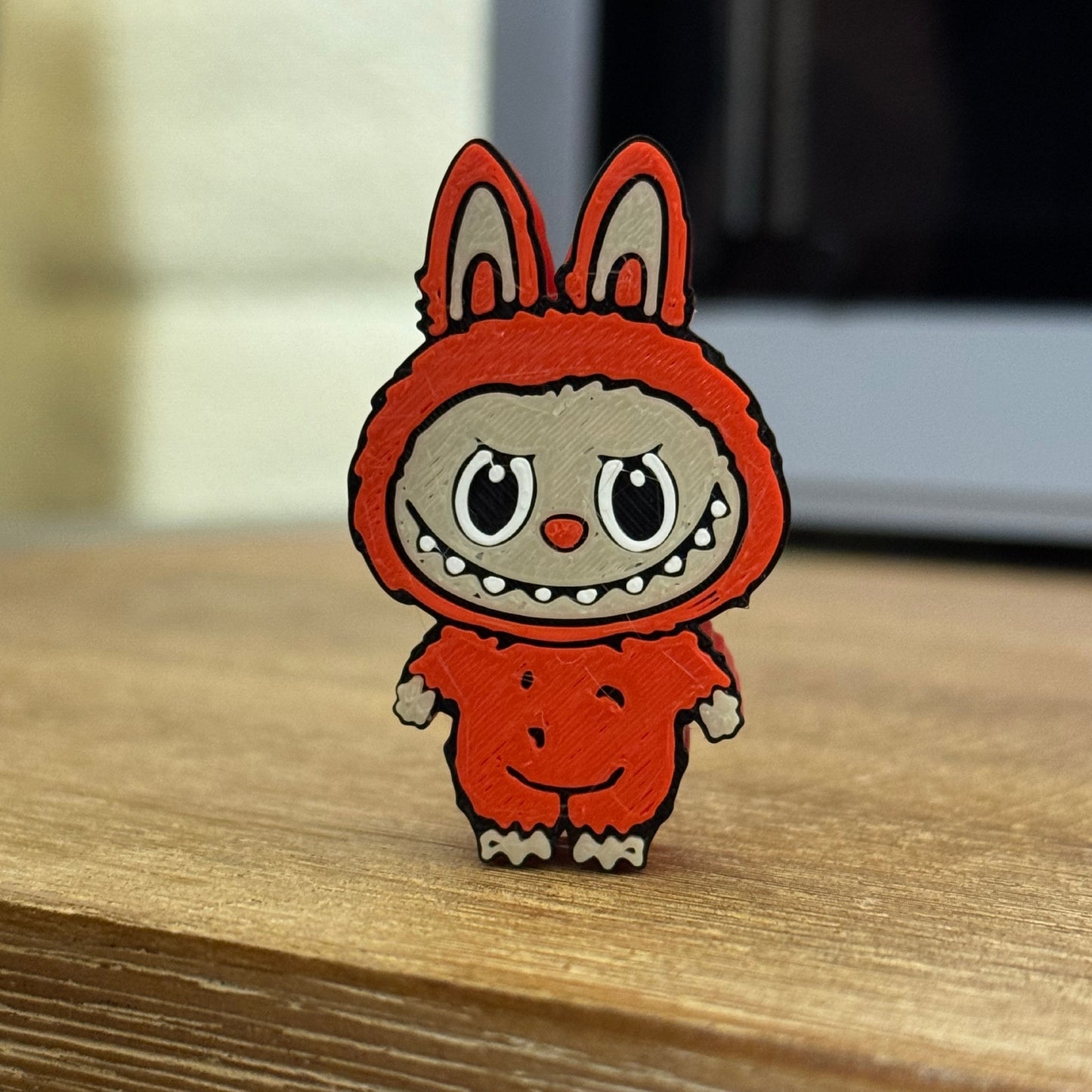 Fluffy Friend 3D Printed Straw Topper