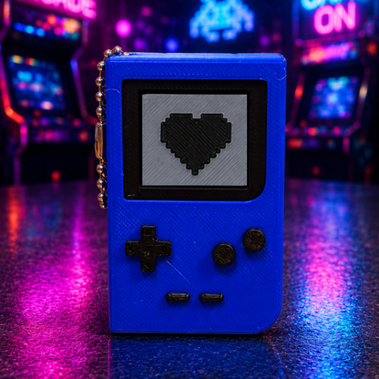 8-Bit Gaming  | 3D Printed Clicker Keychain