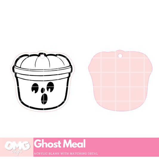 Ghost Meal Acrylic Blank
