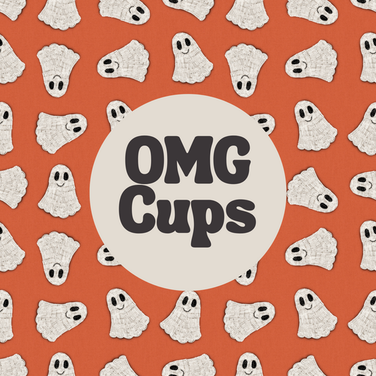 Boo Embroidery 20oz Tumbler Wrap