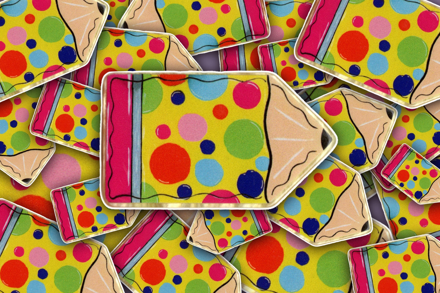 Colorful Pencil | Acrylic UV Printed Blank