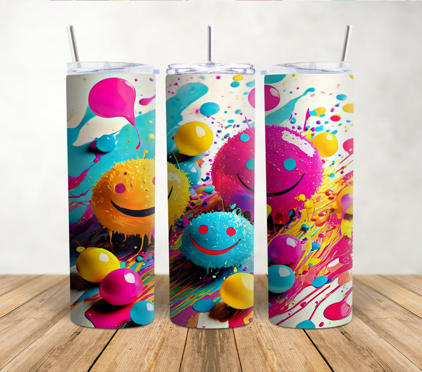 Fun Smiles | 20oz Sublimation Tumbler Wrap