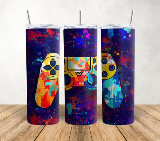 Video Gamer 20oz Tumbler Wrap