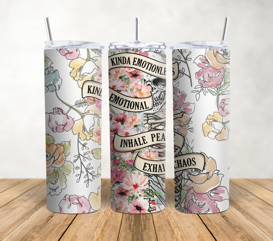 Thoughts and Feelings 20oz Tumbler Wrap