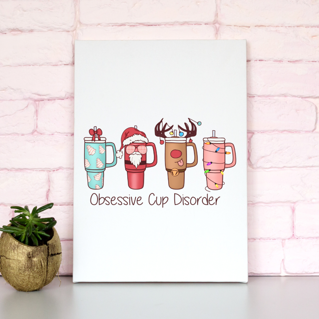 Obsessive Cup Disorder Sublimation Transfer