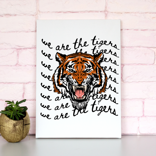 We Are The Tigers Sublimation Transfer
