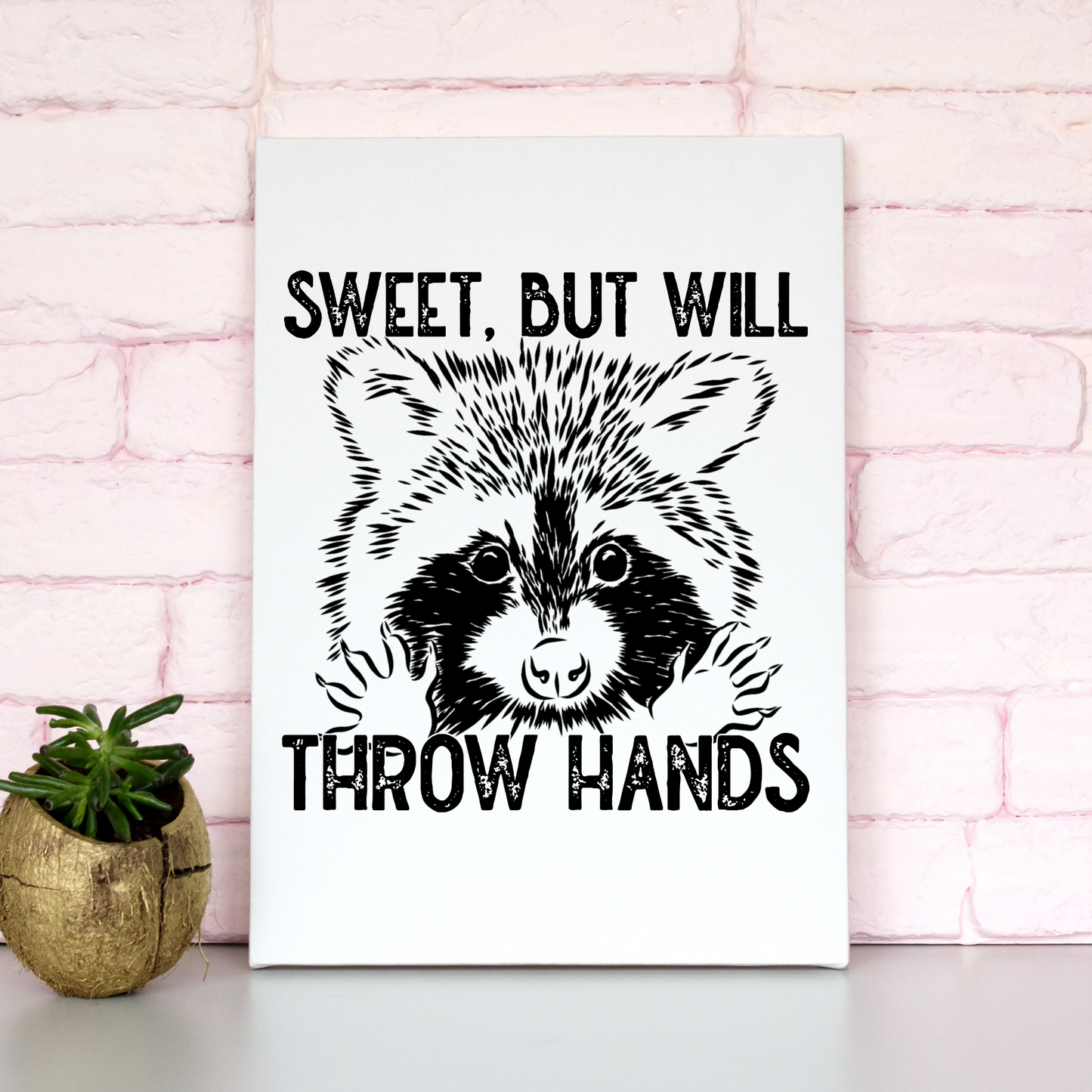 Throw Hands Sublimation Transfer