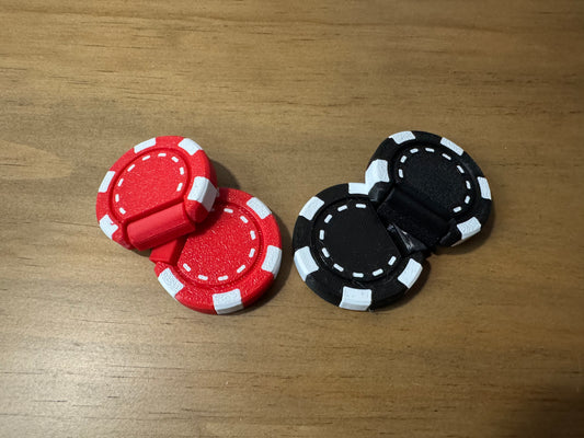 3D Printed Poker Chip Fidget Toy