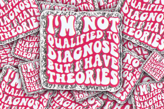 I'm Not Qualified | Acrylic UV Printed Blank