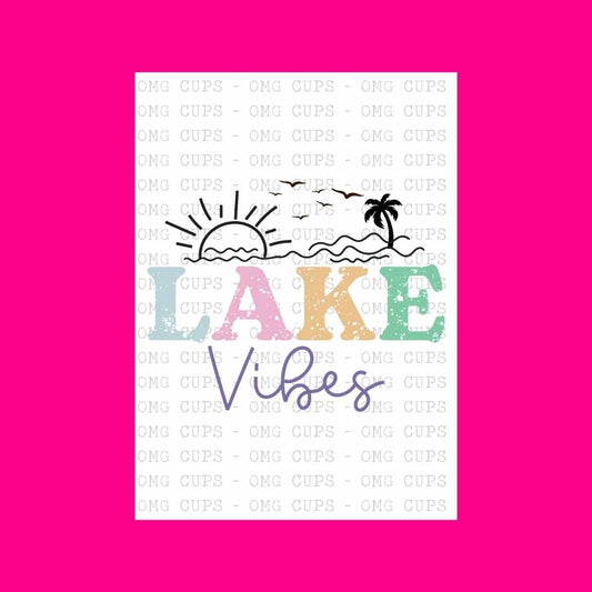 Lake Vibes | DTF Transfer