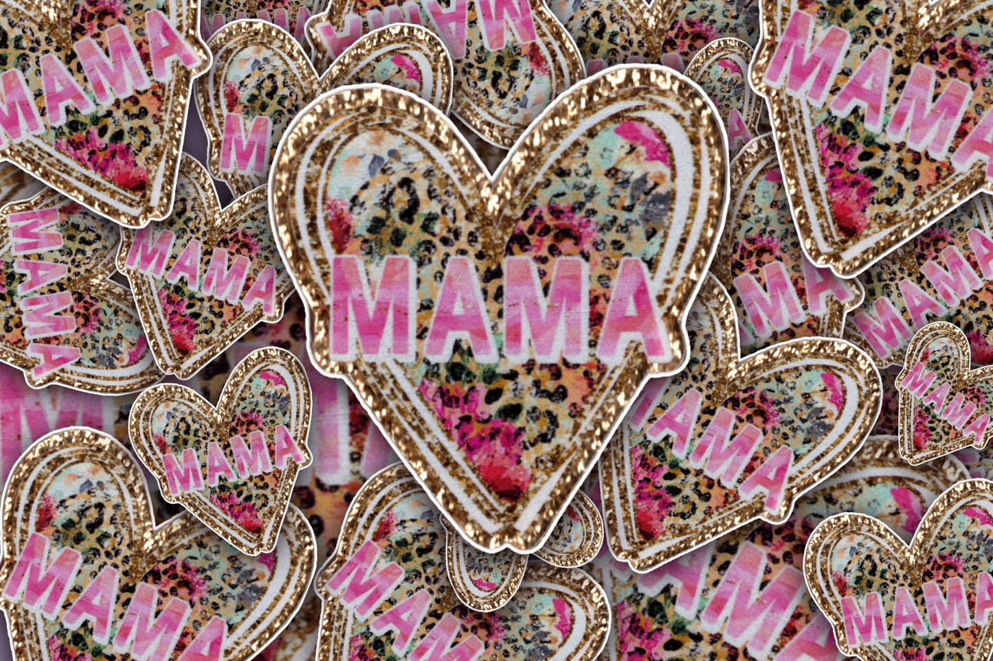 Mama Heart | Acrylic UV Printed Blank