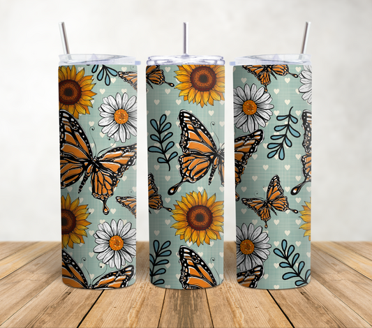 Butterfly Garden - 20oz Tumbler Wrap