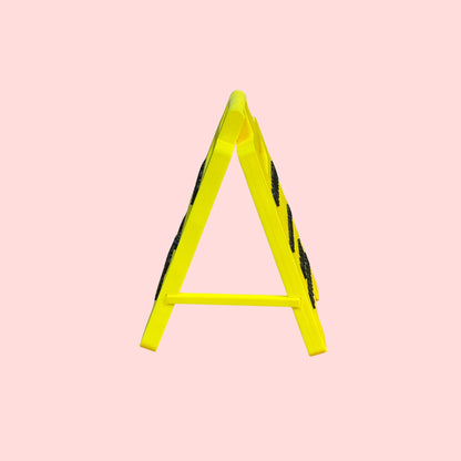 Overstimulated Desk Sign | 3D Printed Caution Sign