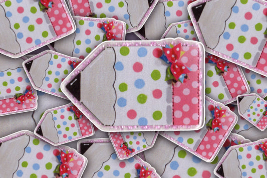 Polka Dot Pencil | Acrylic UV Printed Blank