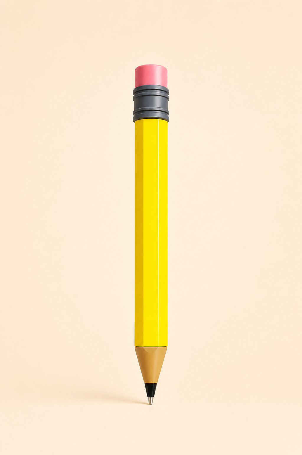 Pencilzilla | 3D Printed Refillable Jumbo Pencil Pen