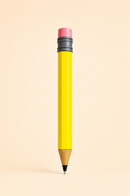 Pencilzilla | 3D Printed Refillable Jumbo Pencil Pen