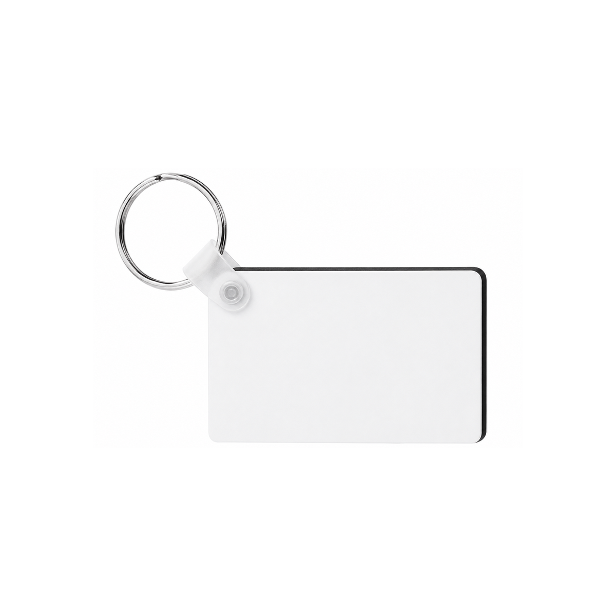Rectangle Double-Sided MDF Sublimation Keychain