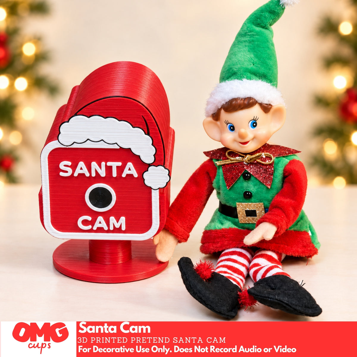Santa Cam | 3D Printed Pretend Santa Camera