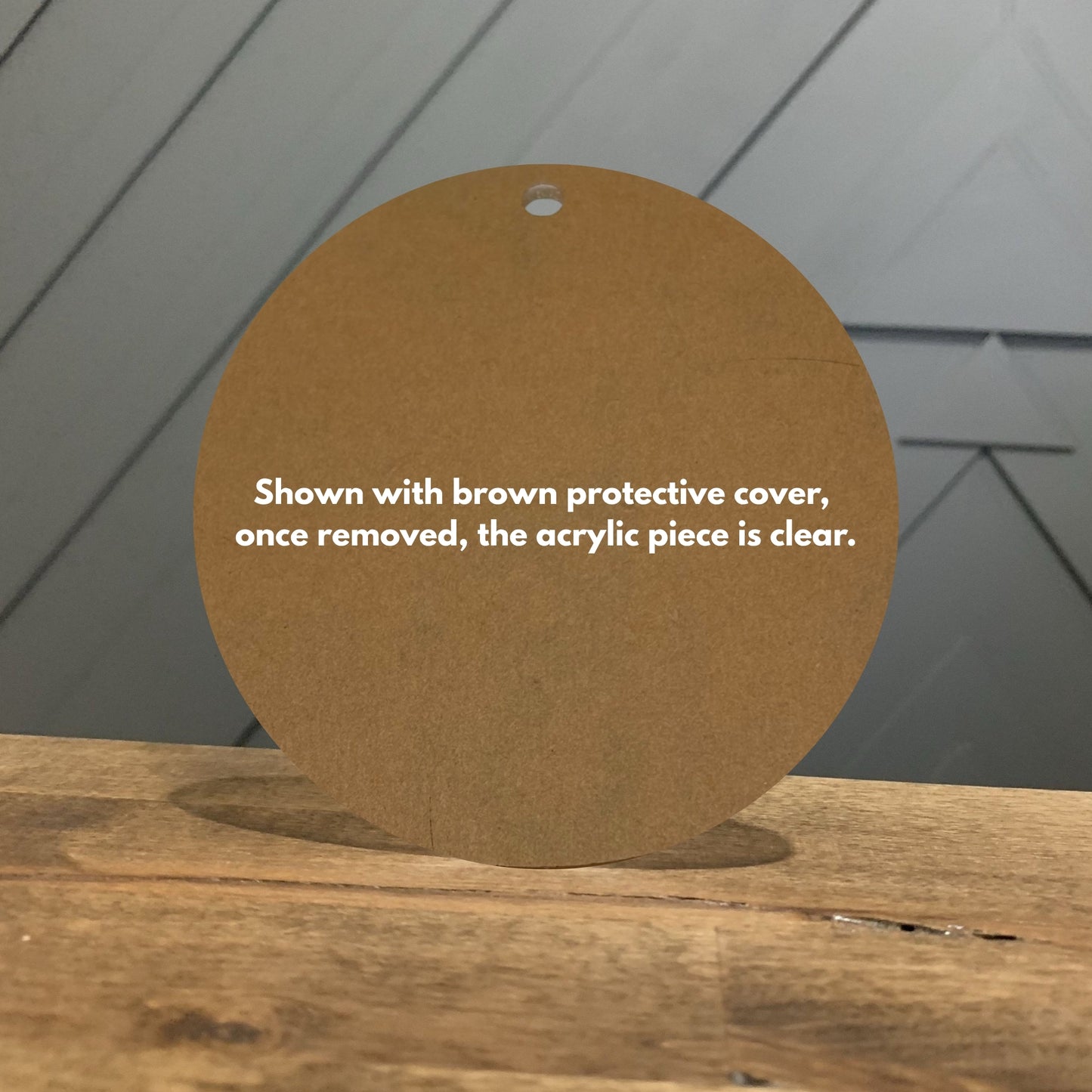 Circle Acrylic Blank 4”