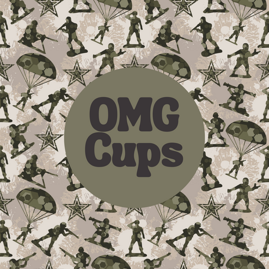 Toy Soliders 20oz Tumbler Wrap