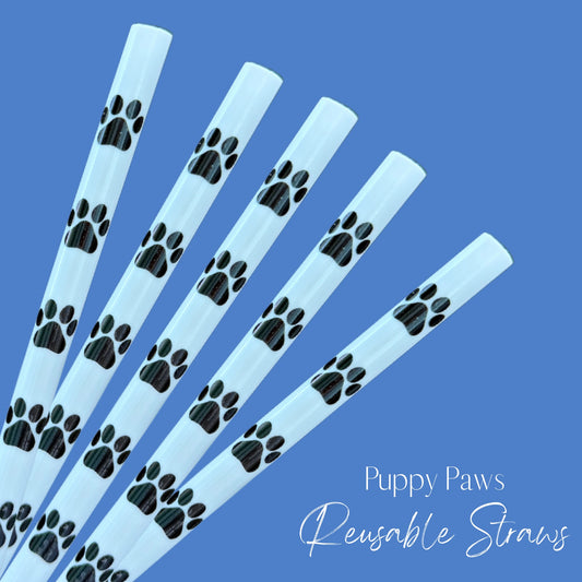 Puppy Paws Straw (24oz)