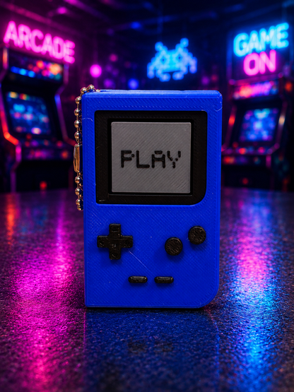 8-Bit Gaming  | 3D Printed Clicker Keychain