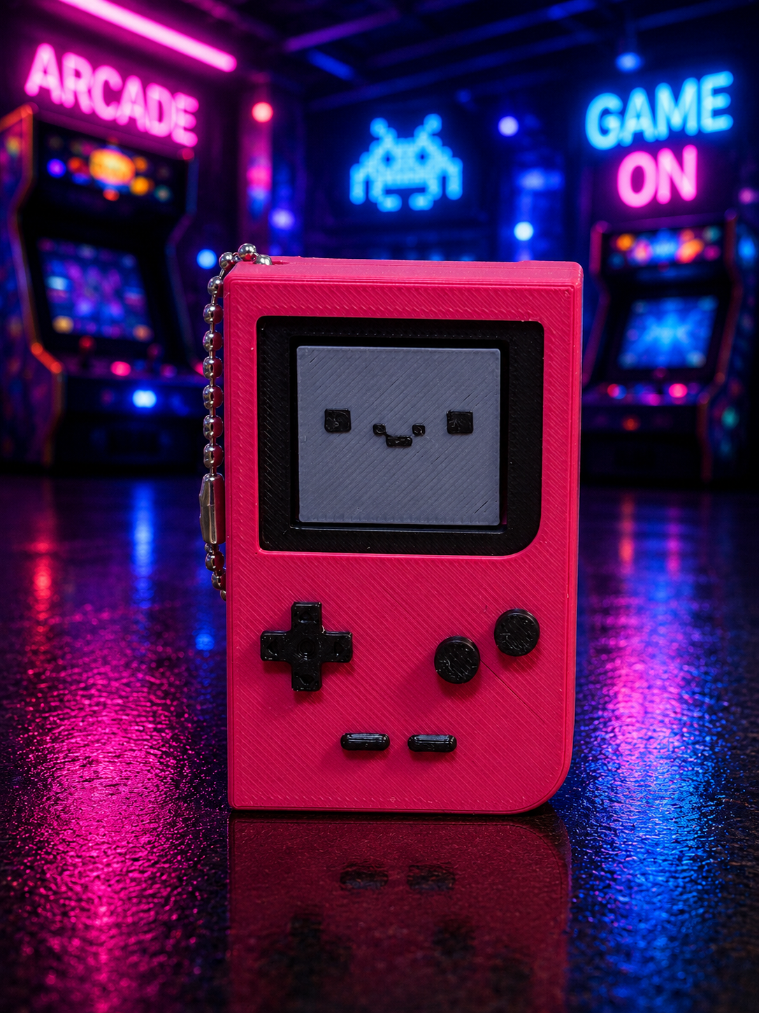 8-Bit Gaming  | 3D Printed Clicker Keychain