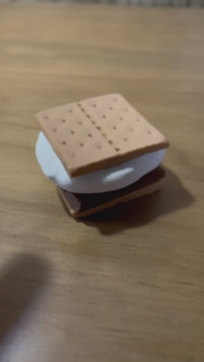 S’more Clicker Fidget Toy – 3D Printed Stress Relief Toy