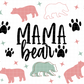 Mama Bear - UV Wrap 16oz Glass Can