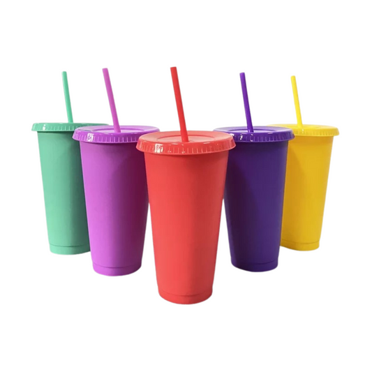 Primary Colors Cold Cups (24oz)
