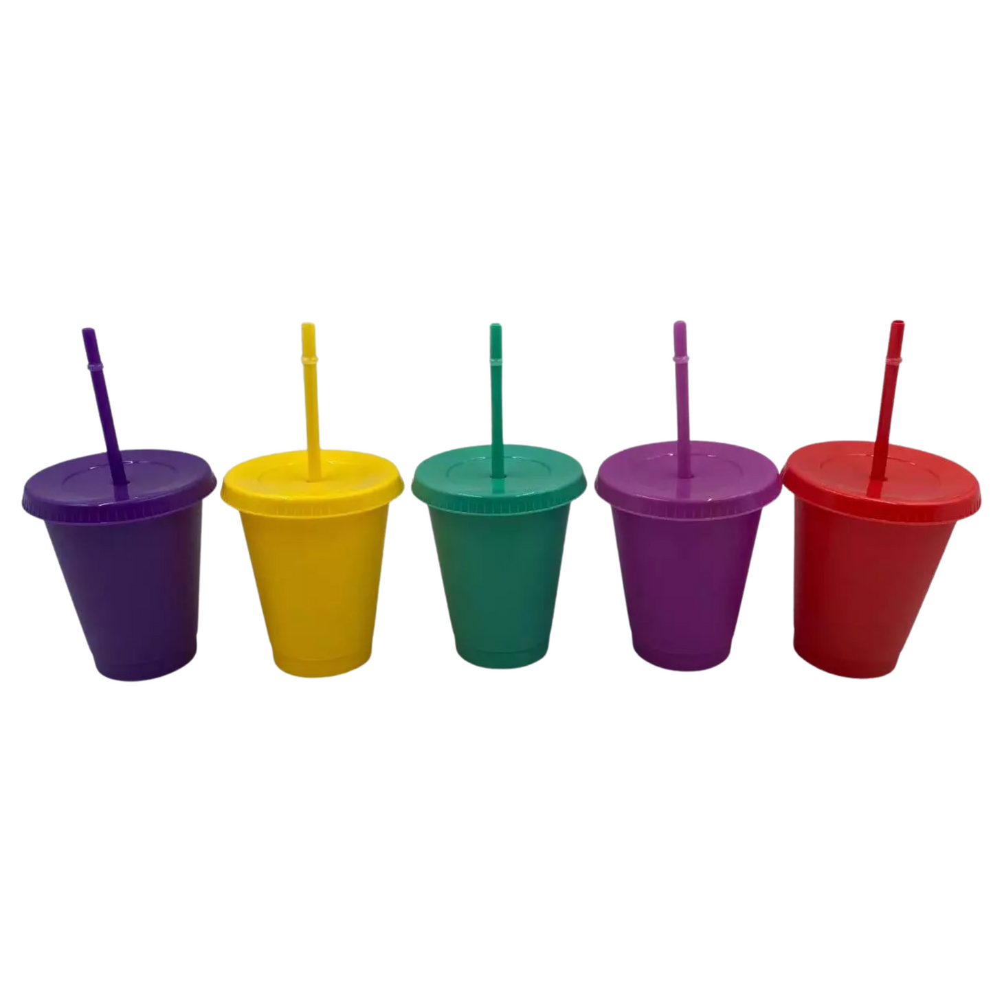 Primary Colors Cold Cups (16oz)