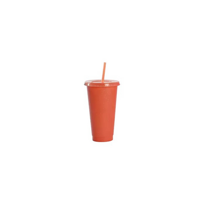 Caribbean Vibes Glitter Cold Cups (24oz)