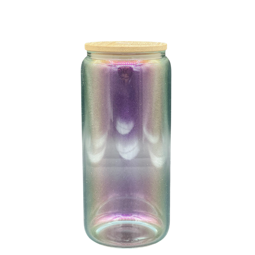 Iridescent Glass Can (20oz)