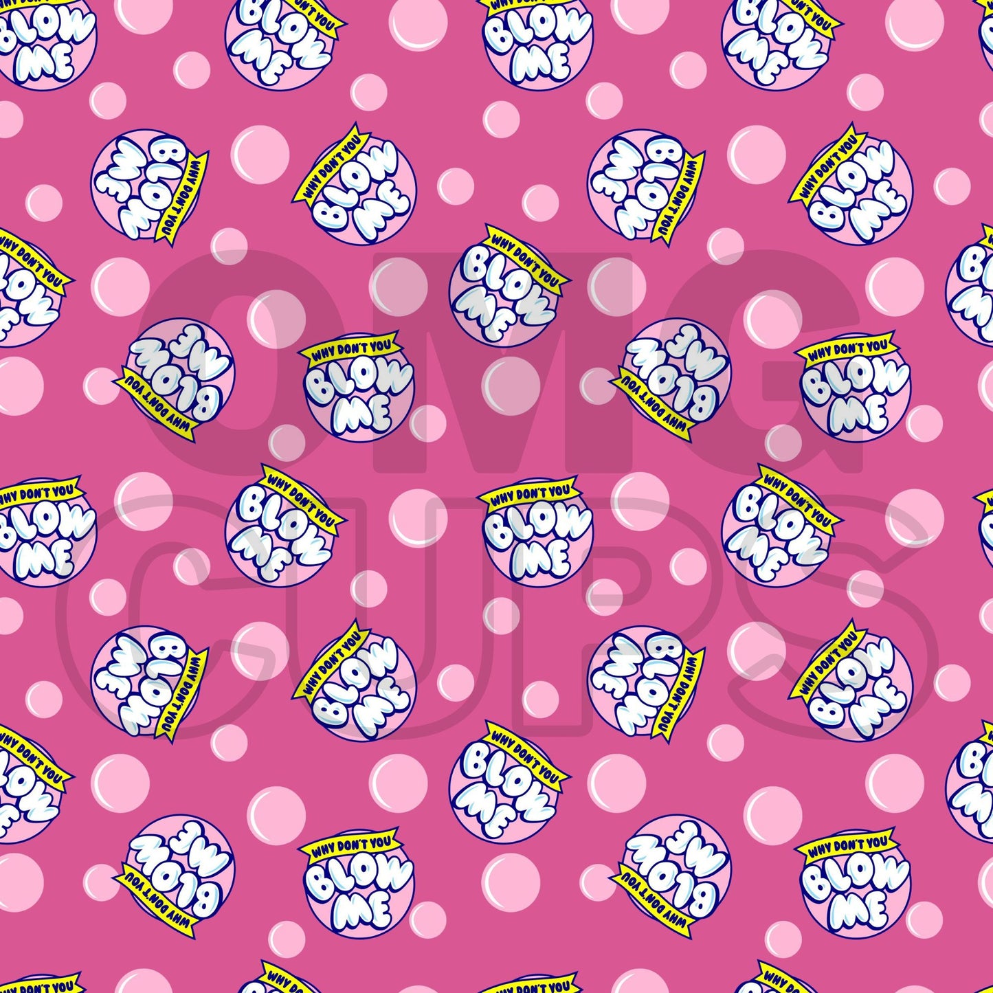 Blow Me 12x12 Vinyl Sheet