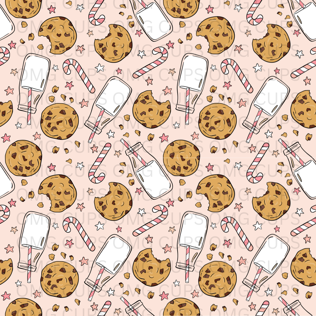 Cookies and Milk 12x12 Vinyl Sheet
