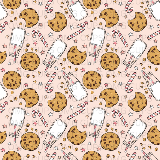 Cookies and Milk 12x12 Vinyl Sheet