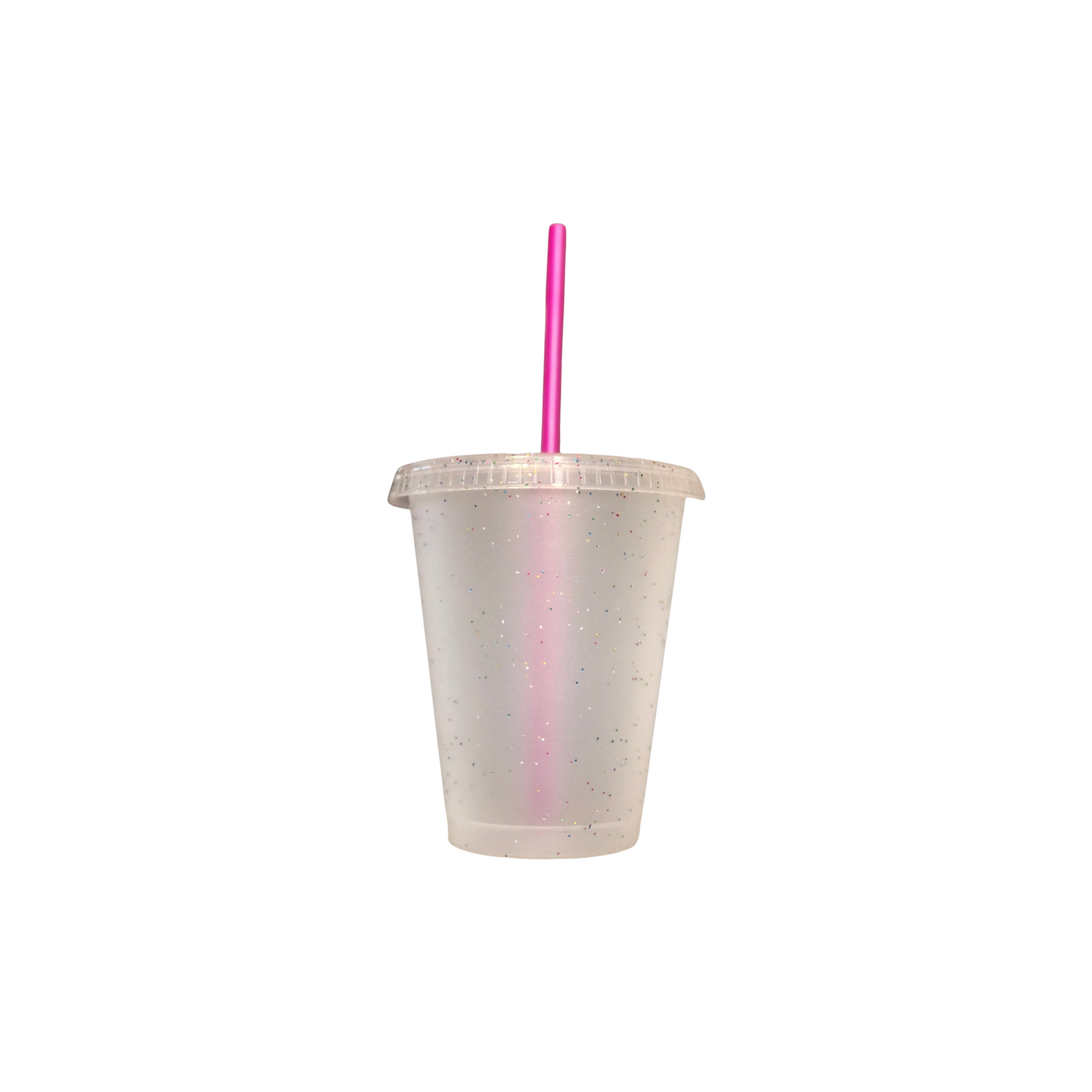 Rainbow Glitter Cup (16oz)