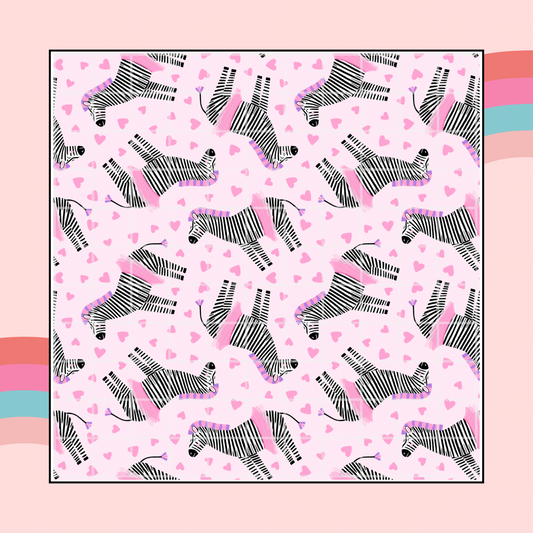 Zebra Tutu 12x12 Vinyl Sheet