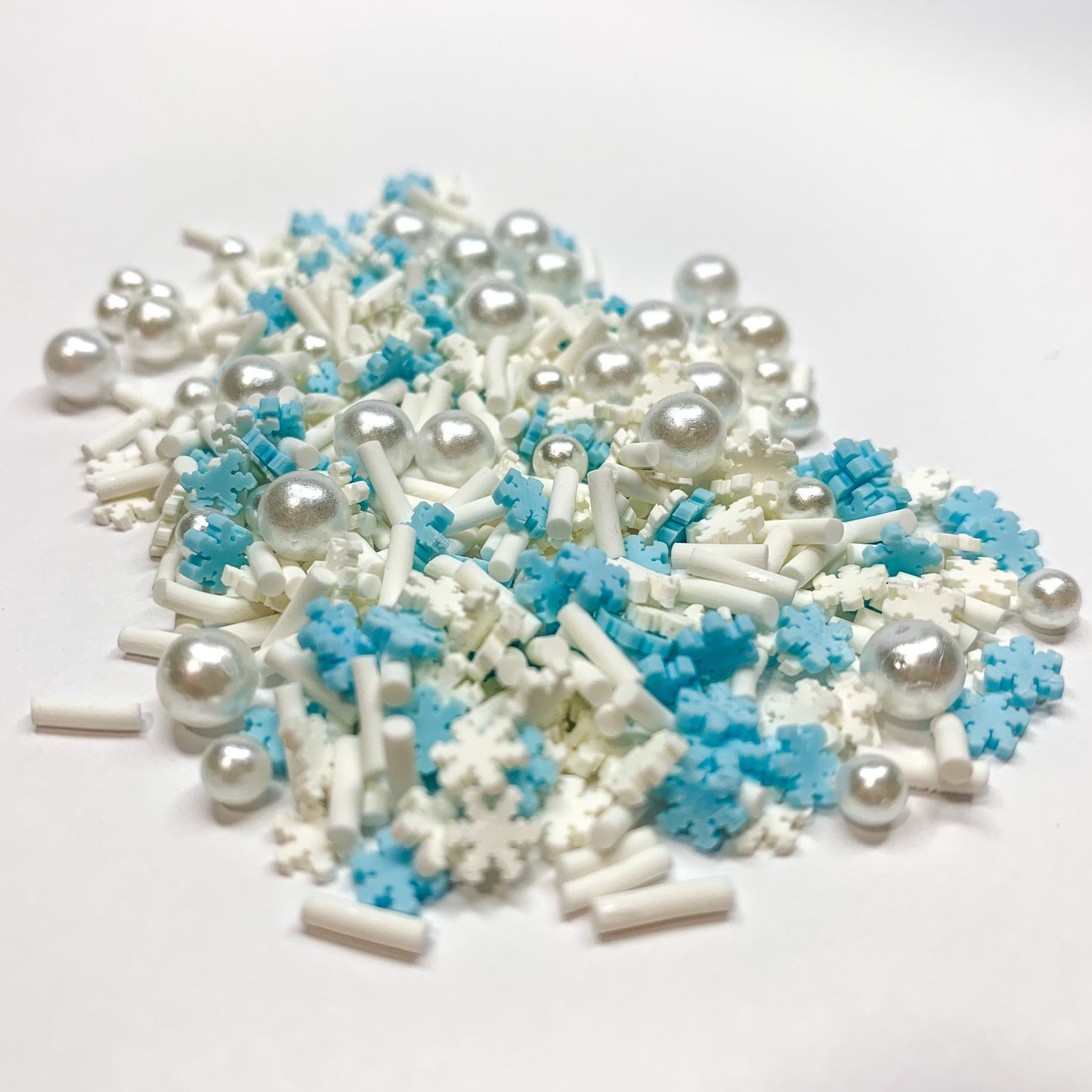 Ice Queen Clay Polymer Pieces (5-7MM)