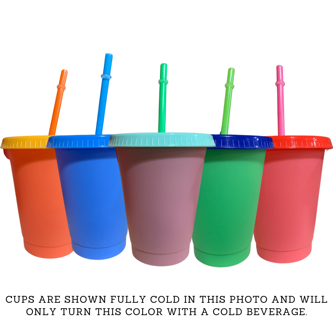 Mini Color Changing Cups (16oz)