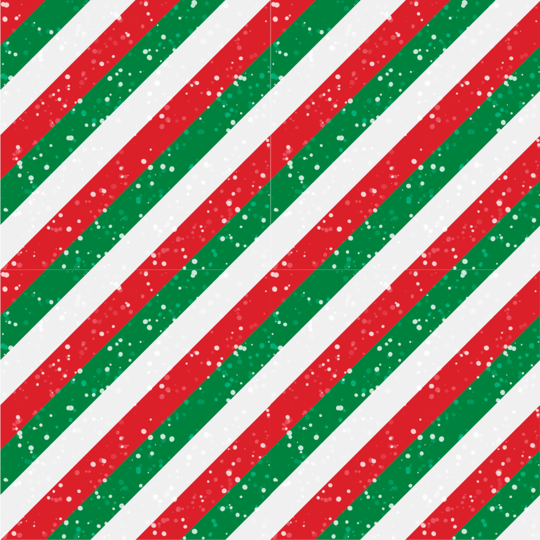 Christmas Stripes 12x12 Vinyl Sheet