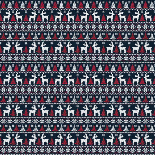 Christmas Sweater 12x12 Vinyl Sheet