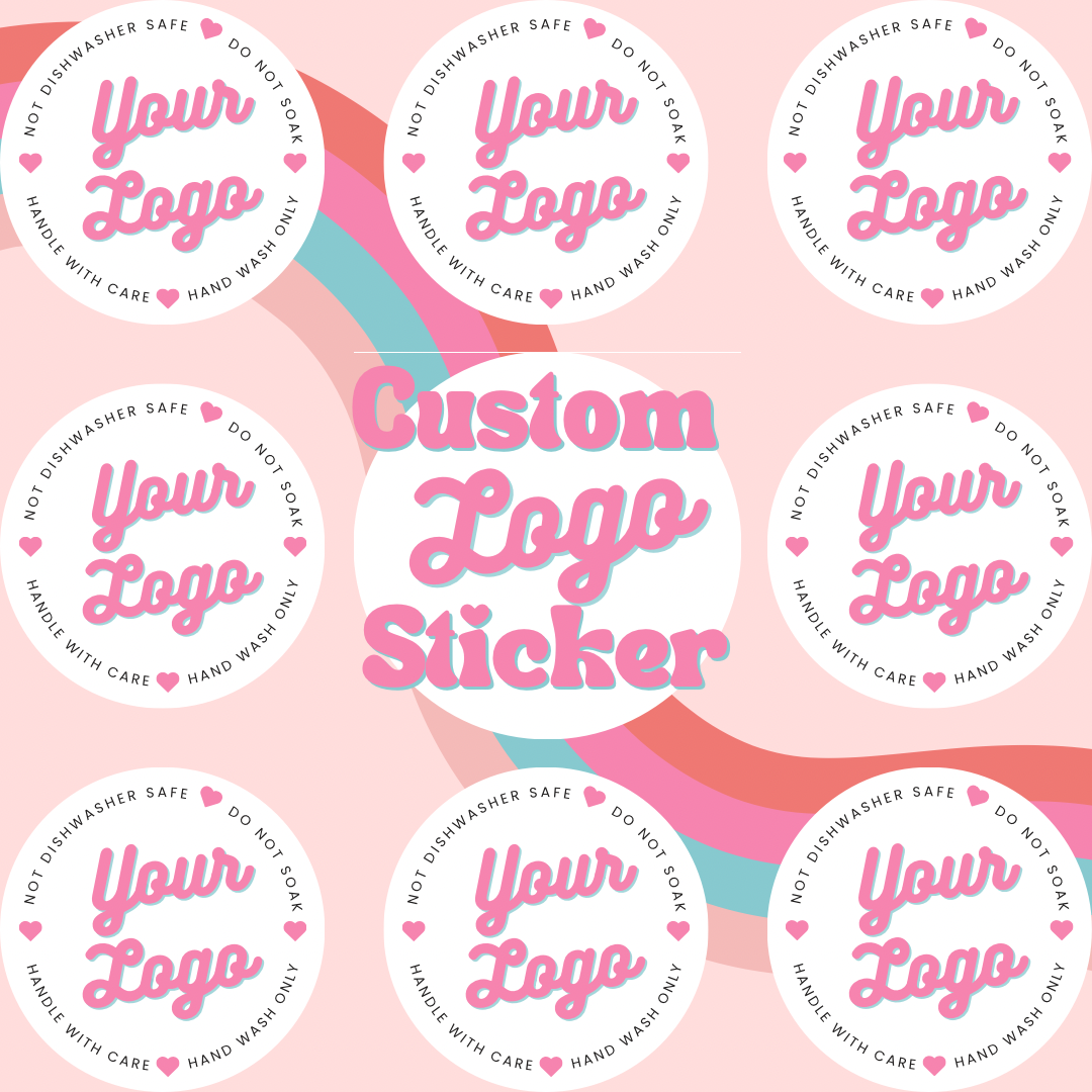Custom Logo Care Stickers