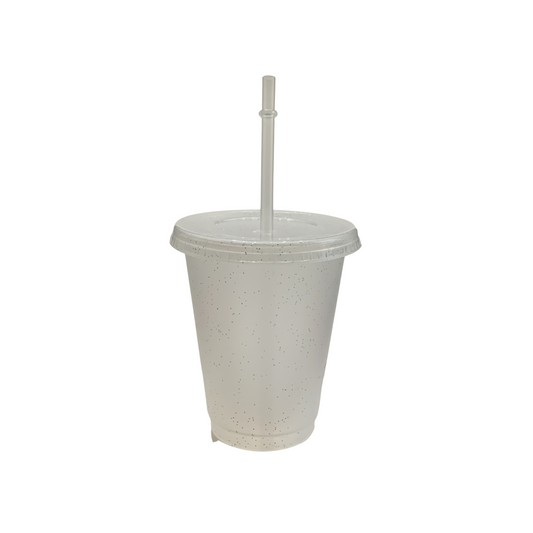 Clear Glitter Cold Cup (16oz)