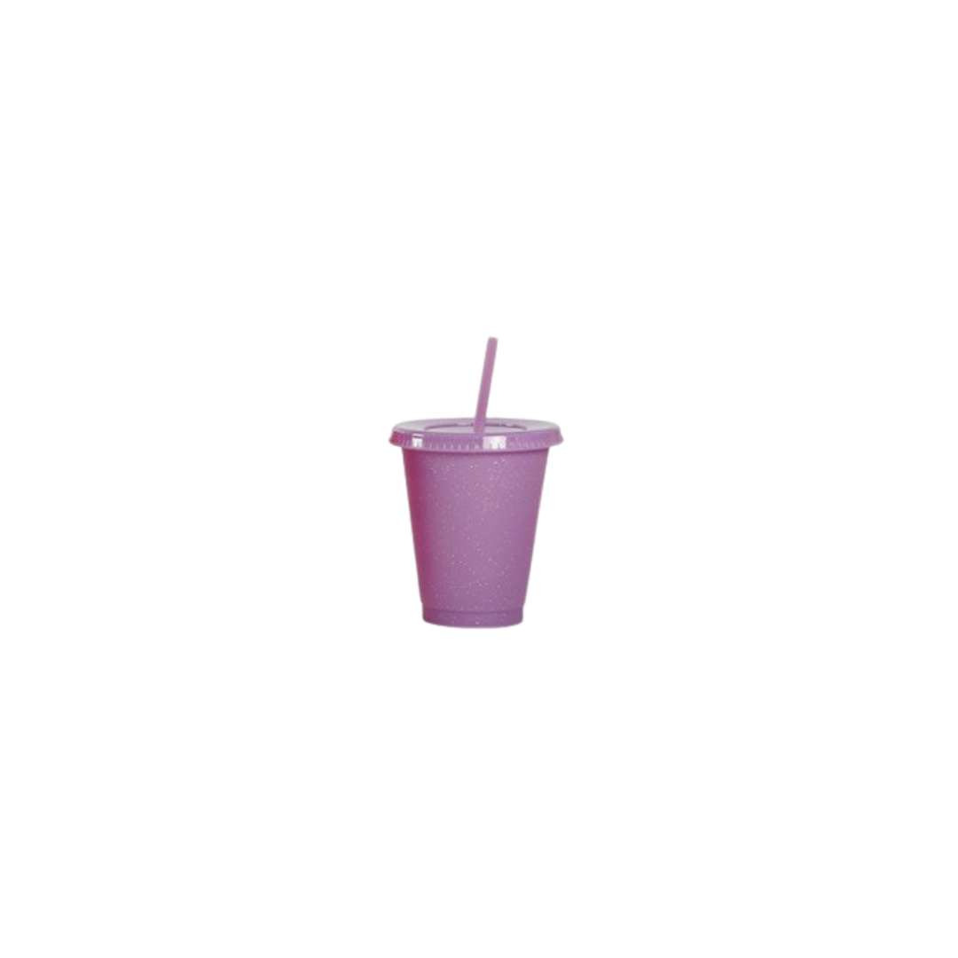 Caribbean Vibes Glitter Cold Cups (16oz)